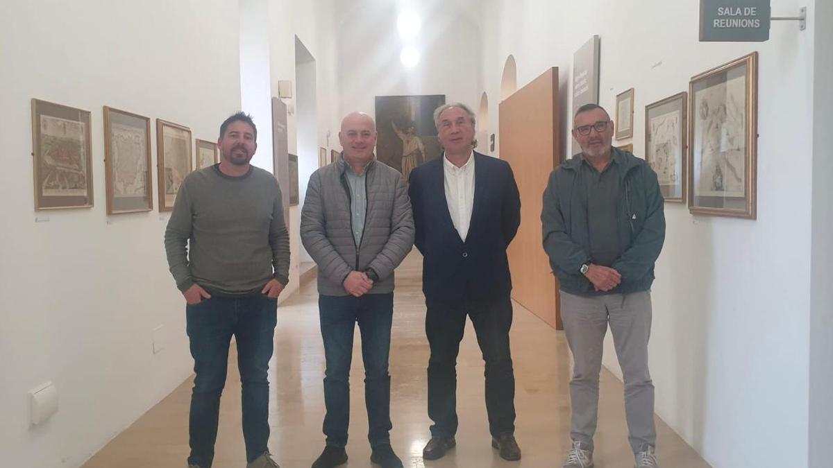 Solivellas culminó el lunes en Pollença su ronda de visitas a los municipios de la Serra de Tramuntana.