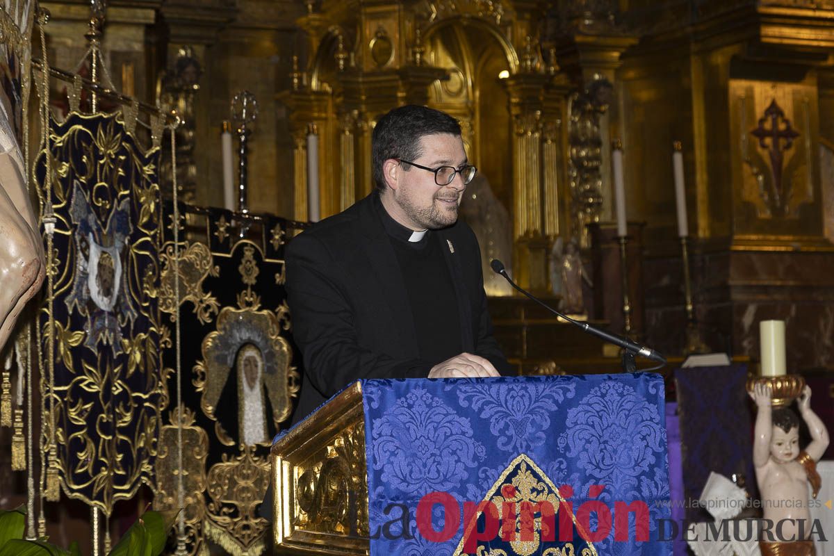 Juan Esteban Piernas pregona la Semana Santa de Caravaca