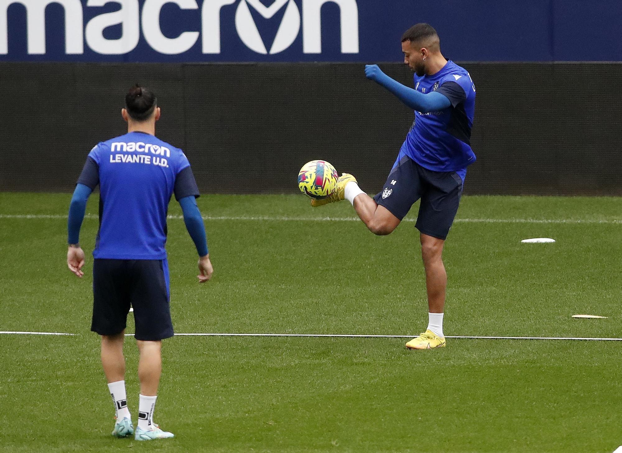 Así ha sido el entrenamiento del Levante UD