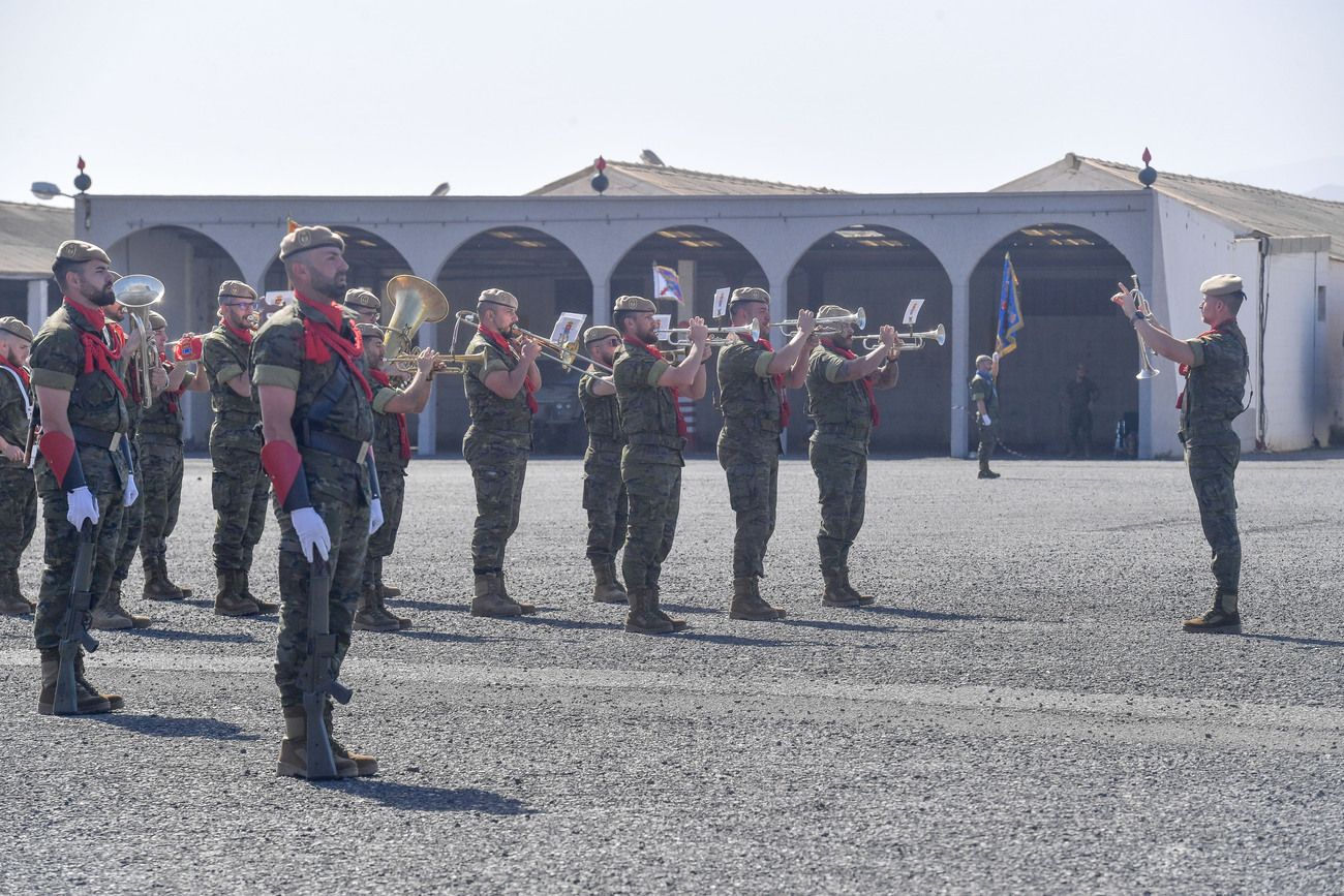 La brigada Canarias XVI celebra su decimosexto aniversario en la Base General Alemán Ramírez