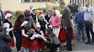 Cadavedo recibe el Pueblo Ejemplar en una accidentada jornada que empezó con la ausencia de Sofía y terminó con el abandono de Leonor