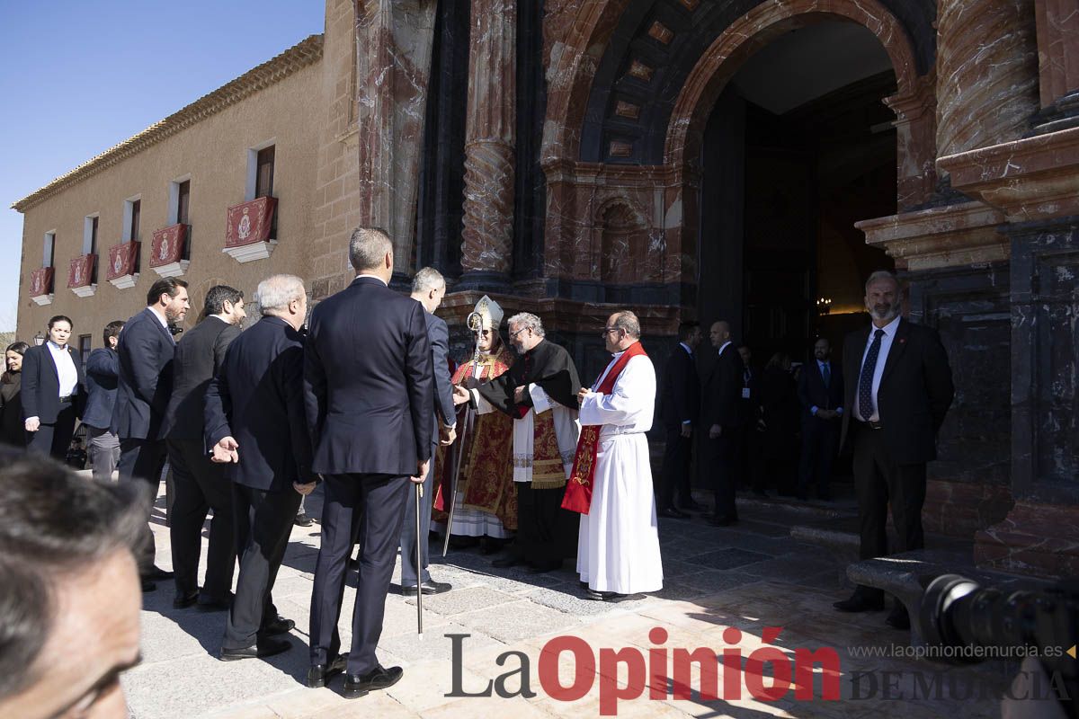 Visita de los reyes de España a Caravaca (explanada de la Basílica)