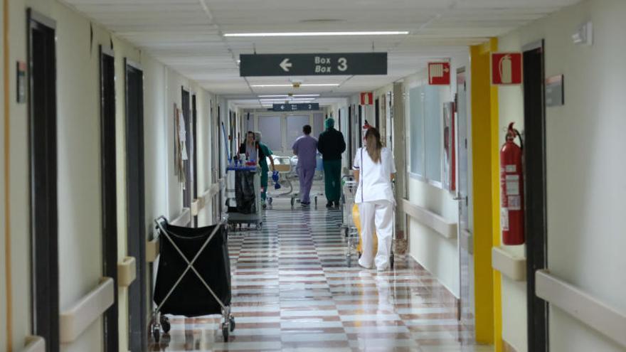 Planta de hospitalización del Hospital General de Alicante