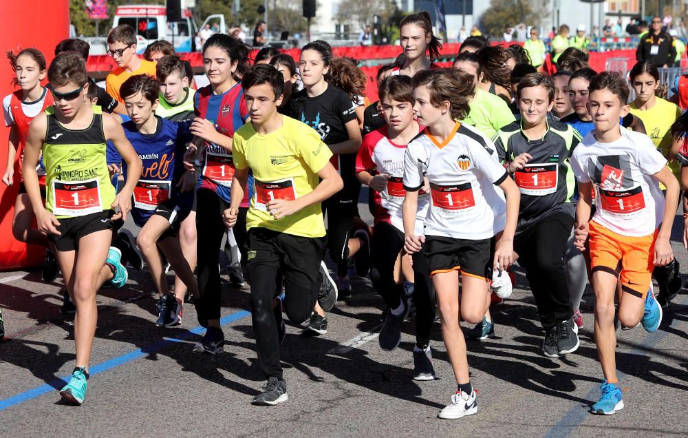 La Mini Maratón Valencia en imágenes (Maraton Kids