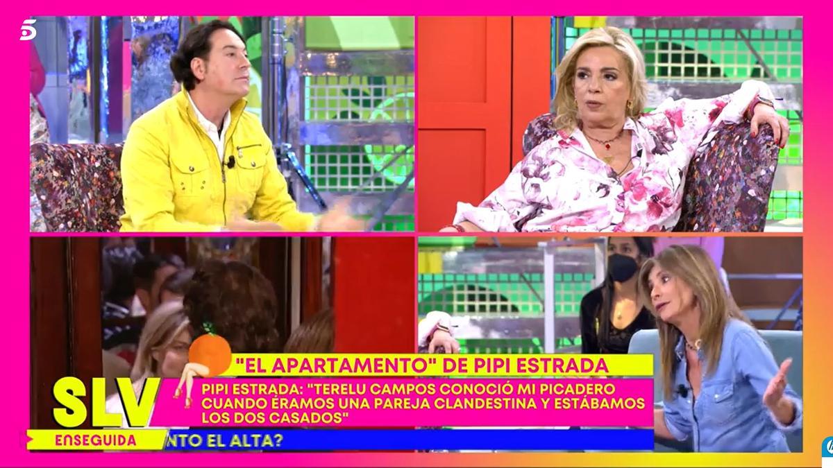 Gema López acusa a Pipi Estrada de infiel.