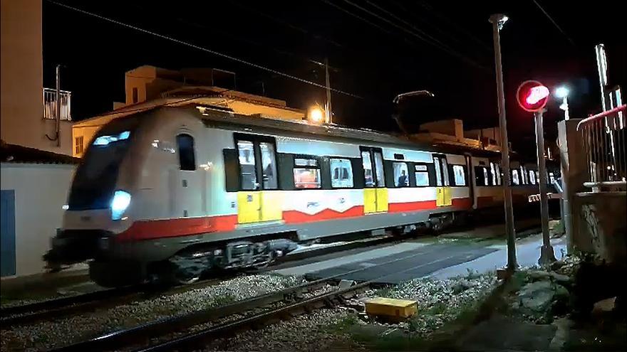 Transporte en Mallorca: El nuevo tren de SFM supera con éxito las primeras pruebas de circulación