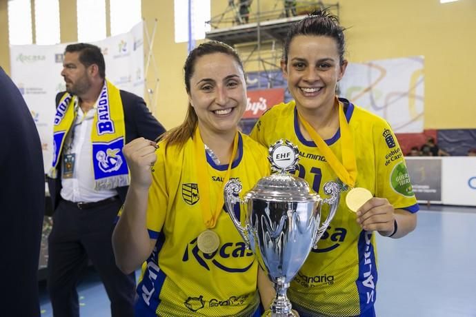 12.05.19. Telde, Gran Canaria. Balonmano femenino temporada 2018-19. Rocasa Gran Canaria-Pogon Szczcin. Final EHF Challenge Cup. Pabellón Rita Hernández . Foto Quique Curbelo  | 12/05/2019 | Fotógrafo: Quique Curbelo