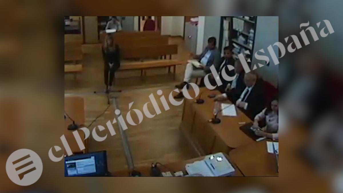 El vídeo de la declaración de Begoña Gómez: "Se le entregará en mano la cédula de citación"