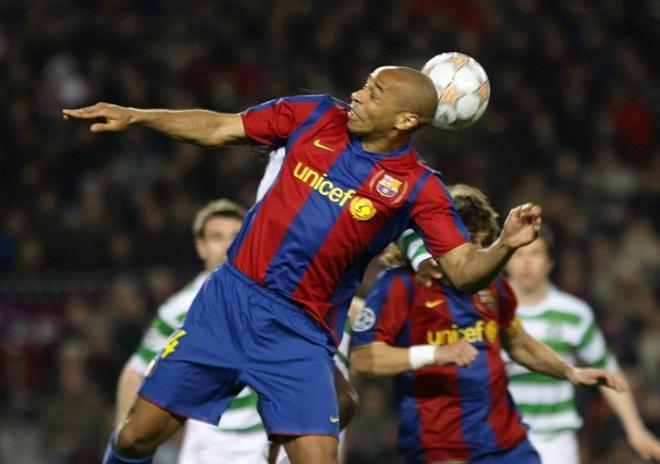 El paso de Thierry Henry por el Barça, en imágenes