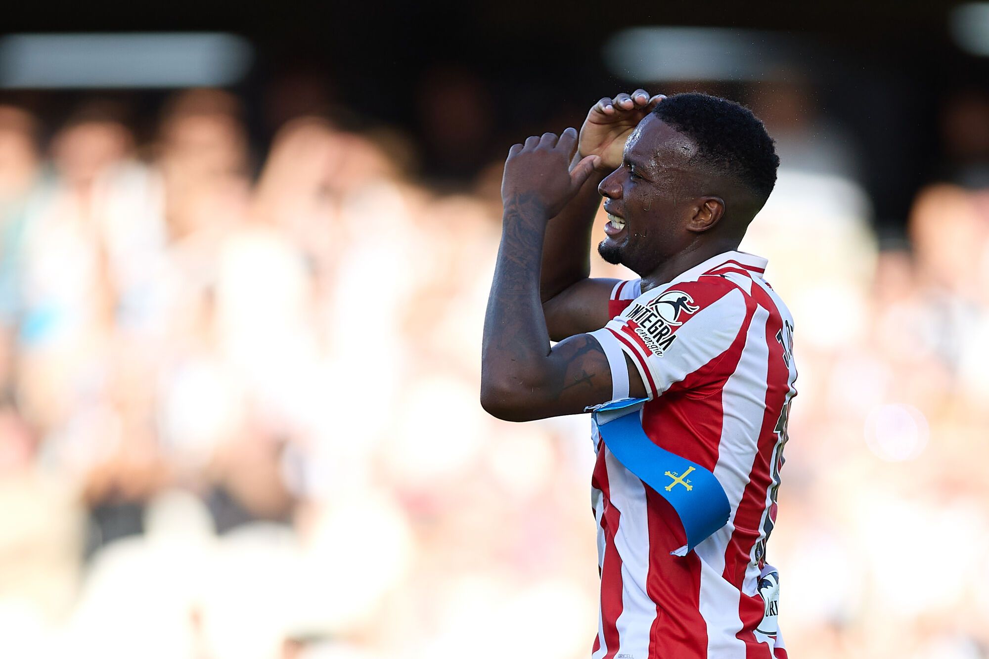 Fútbol. Partido correspondiente a la jornada 8 de Segunda División temporada 2025-2026 entre el CD Castellón y el Sport. Gijón. Nou Estadi Castalia