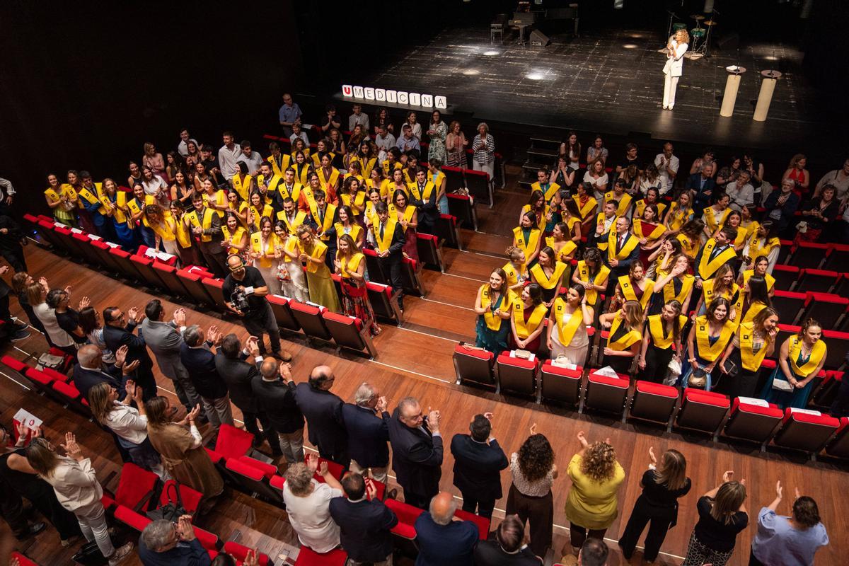 L'acte de graduació de la facultat de Medicina de la UVic-UCC