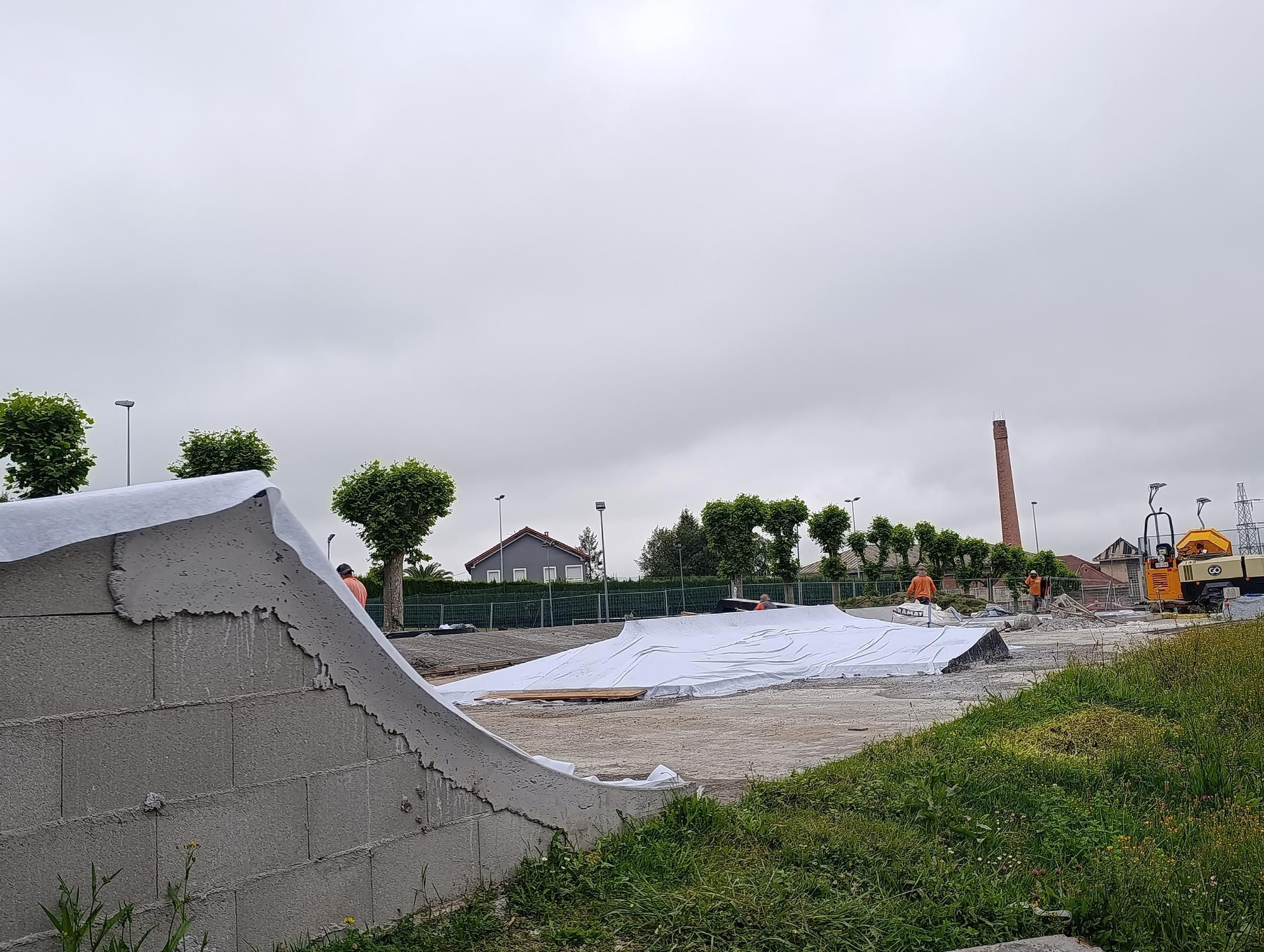 El skatepark de Lugones estará listo en julio