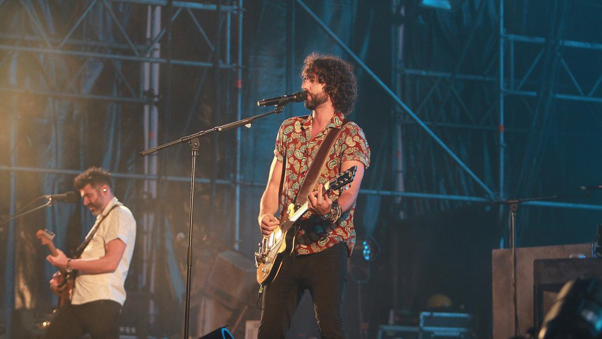 Mikel Izal en un concierto. 