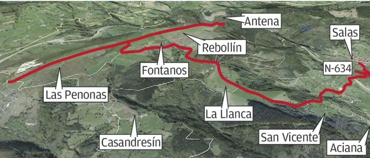 Senderistas en la ruta.