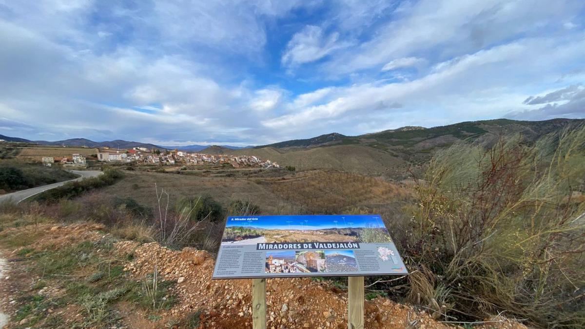 El mirador del Grío, un valle entre sierras. | SERVICIO ESPECIAL