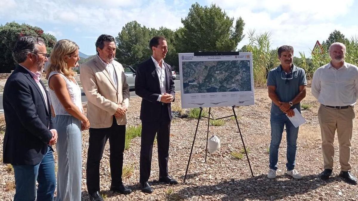Acto institucional por la inauguración de la reforma viaria