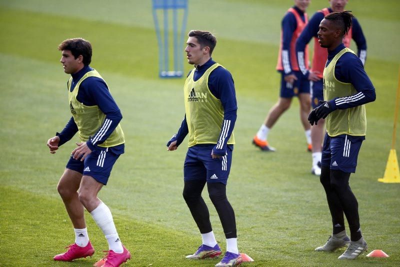 Entrenamiento del Real Zaragoza, 24 de noviembre