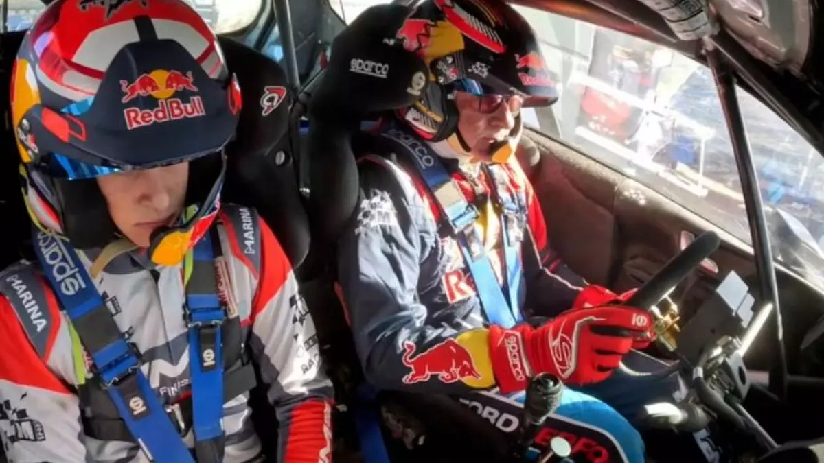 Carlos Sainz, instructor de lujo para la promesa de los rallies