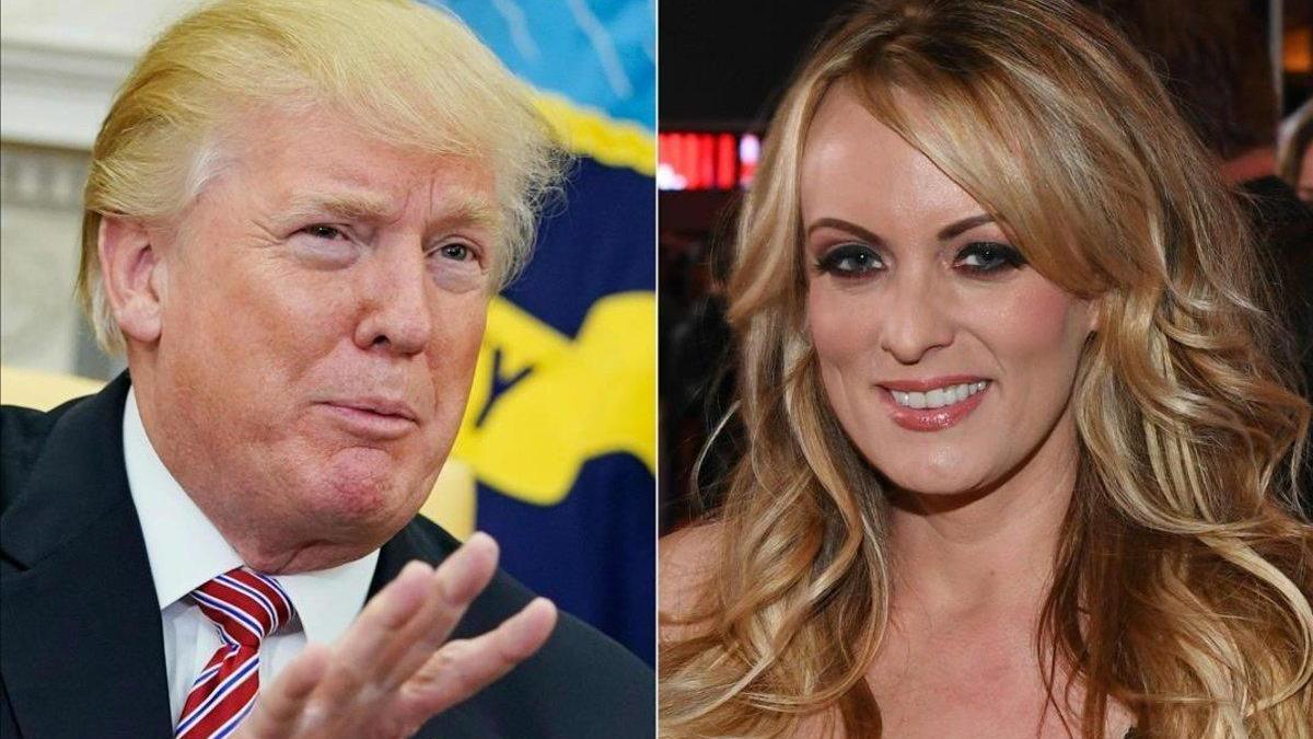 Donald Trump y Stormy Danielse