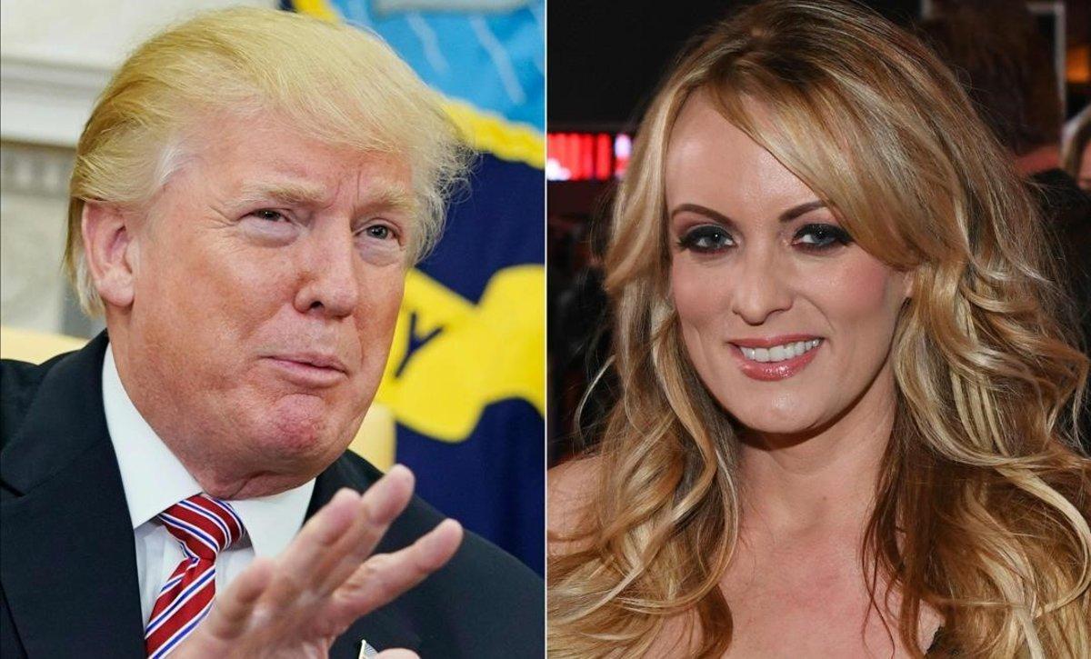 Donald Trump y Stormy Danielse