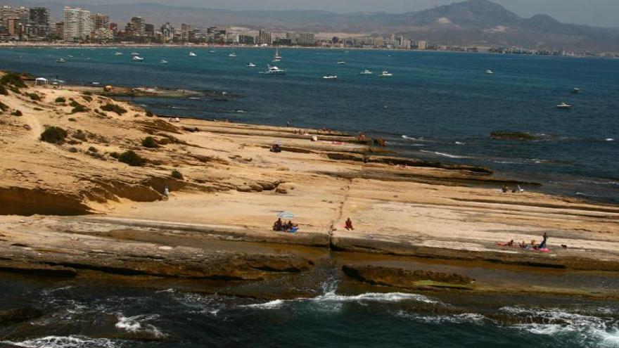 Vista aérea del Cabo de las Huertas