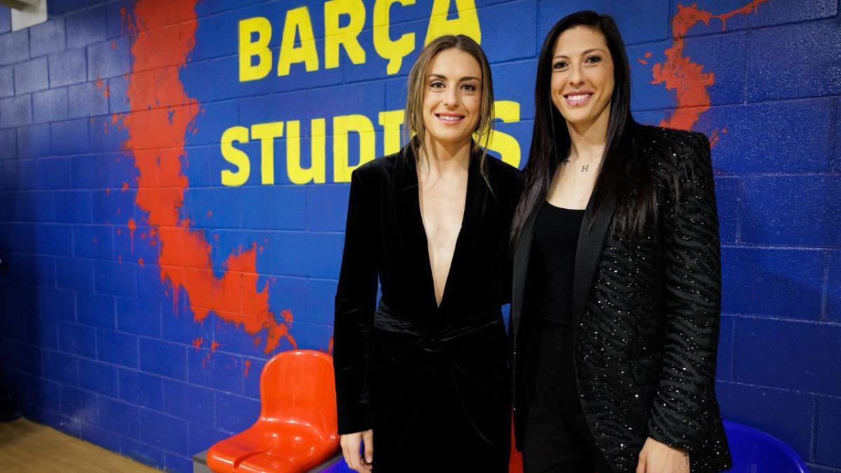 Alexia y Jennifer Hermosos representaron al Barça en el 'The Best' de la FIFA