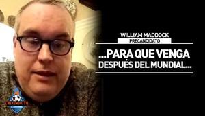 William Maddock:  Tengo un bombazo a la altura de Ronaldinho o Beckham