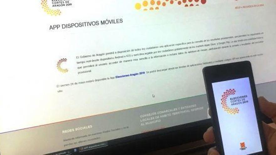 Una &#039;app&#039; para seguir los resultados provisionales de las Autonómicas