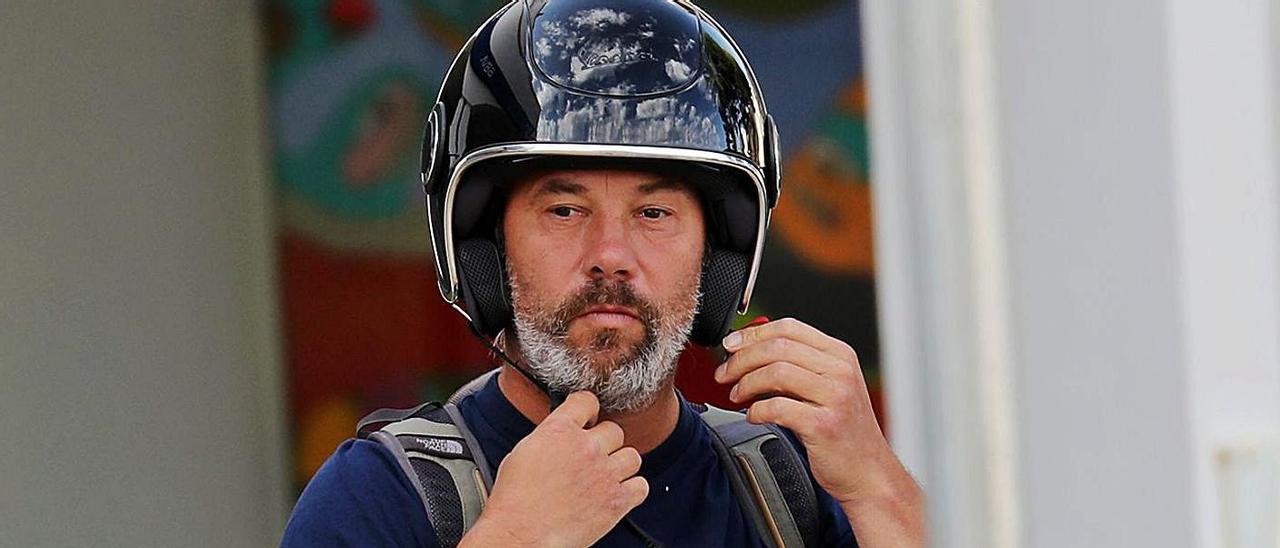 Jamiroquai, vacaciones mallorquinas en vespa.