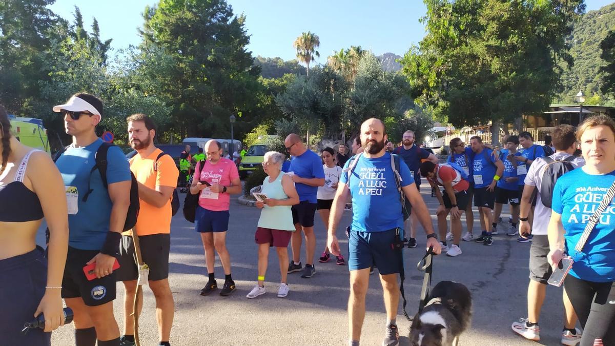FOTOS | Casi 7.000 participantes en la tradicional caminata Des Güell a Lluc a Peu