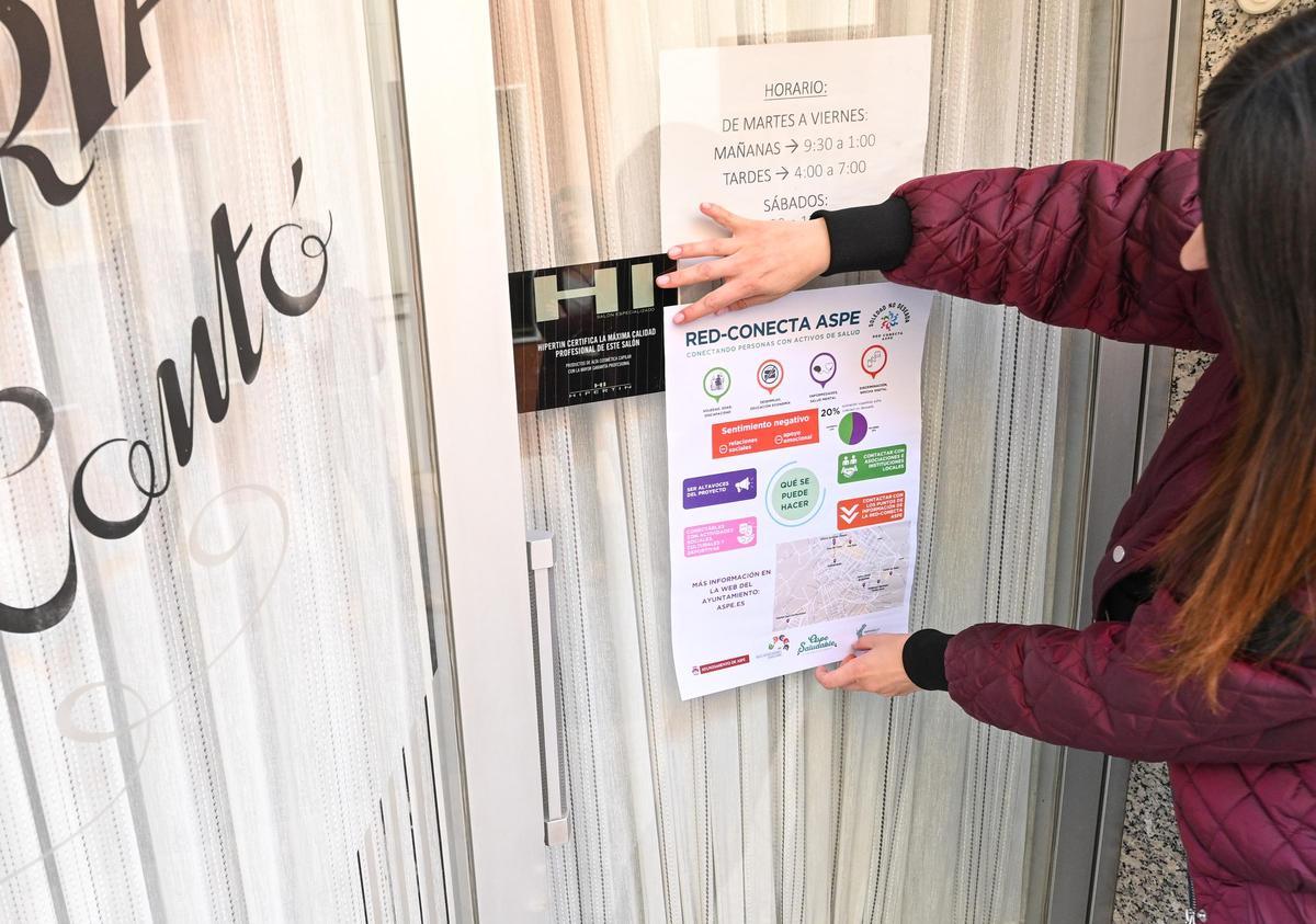 Aspe cuenta con un programa municipal para detectar soledad y otros problemas de salud mental.