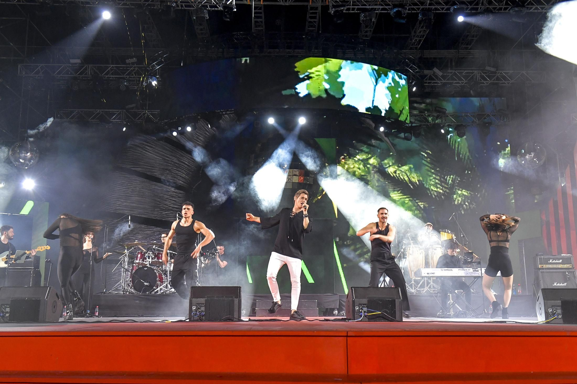 Concierto de Carlos Baute en el Carnaval de Las Palmas de GC