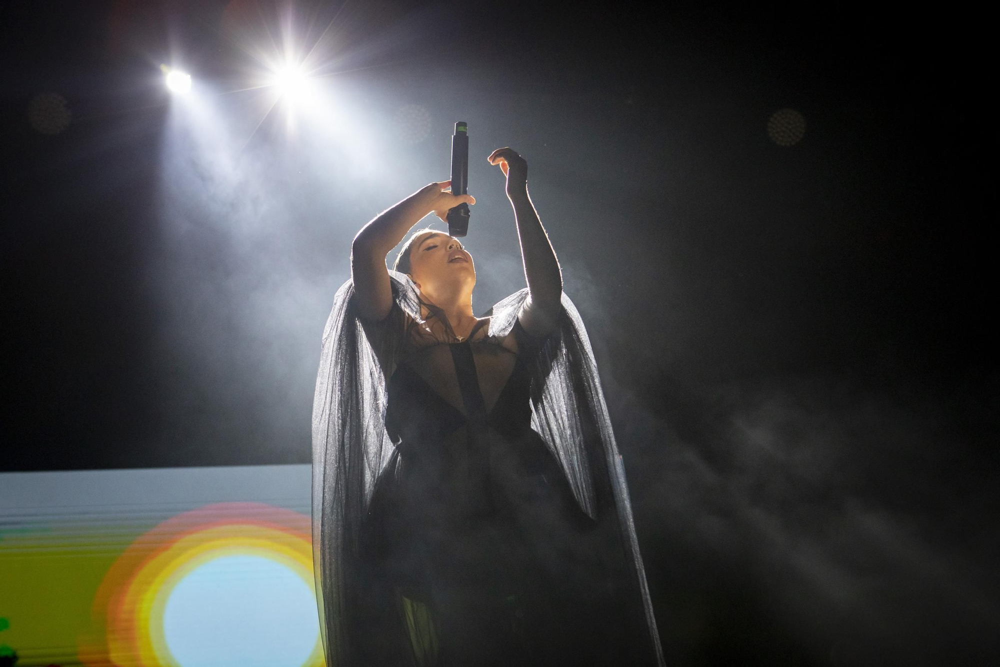 Imágenes del concierto de María José Llergó