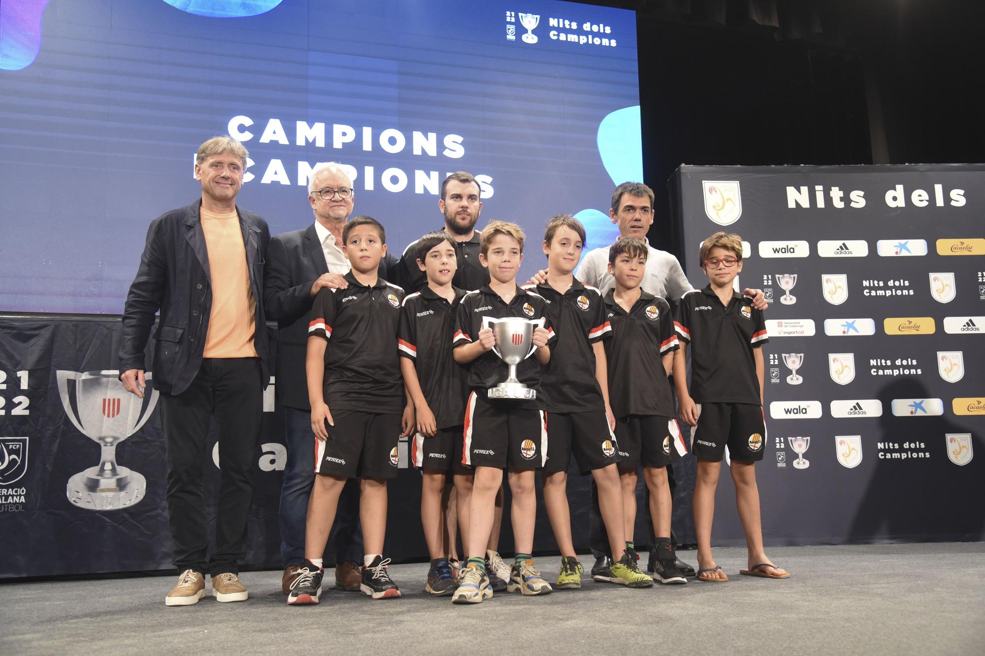 El futbol de la Catalunya central feliciten els seus 29 campions