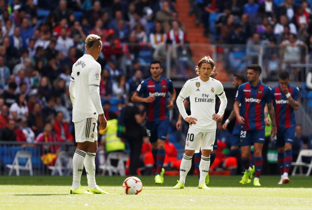 Real Madrid - Levante UD, en imágenes