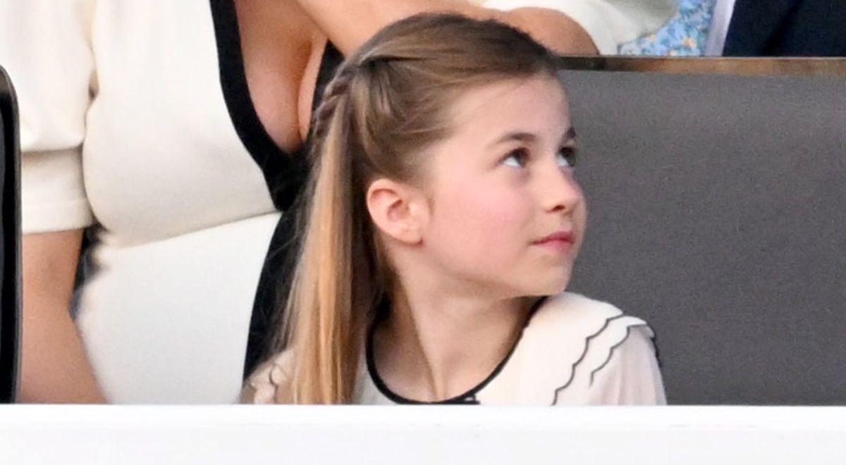 La princesa Charlotte en el concierto de coronación de Carlos III