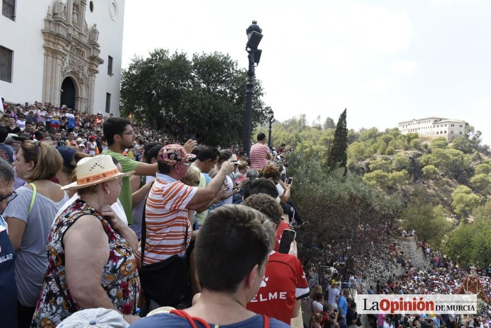 Romería de la Virgen de la Fuensanta: Llegada al S