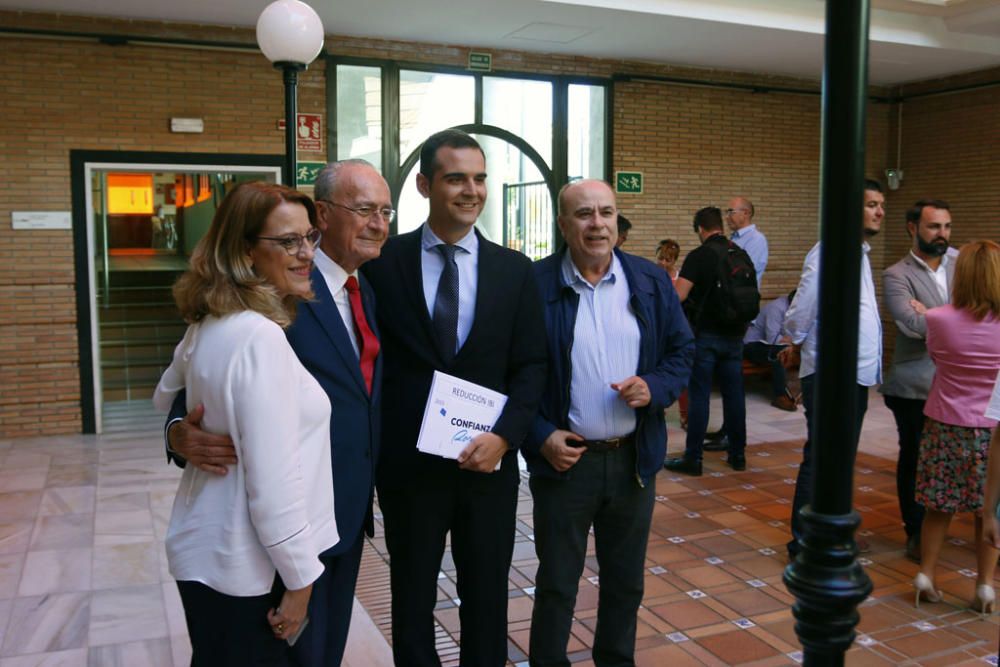 Eduardo Zorrilla, Daniel Pérez, Juan Cassá y Francisco de la Torre se han medido en la televisión andaluza en el segundo encuentro electoral televisado de lo que va de campaña.