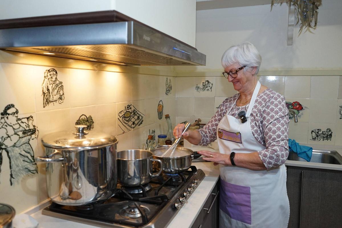 Les fotos de la recepta de canelons de les cuineres de Sils
