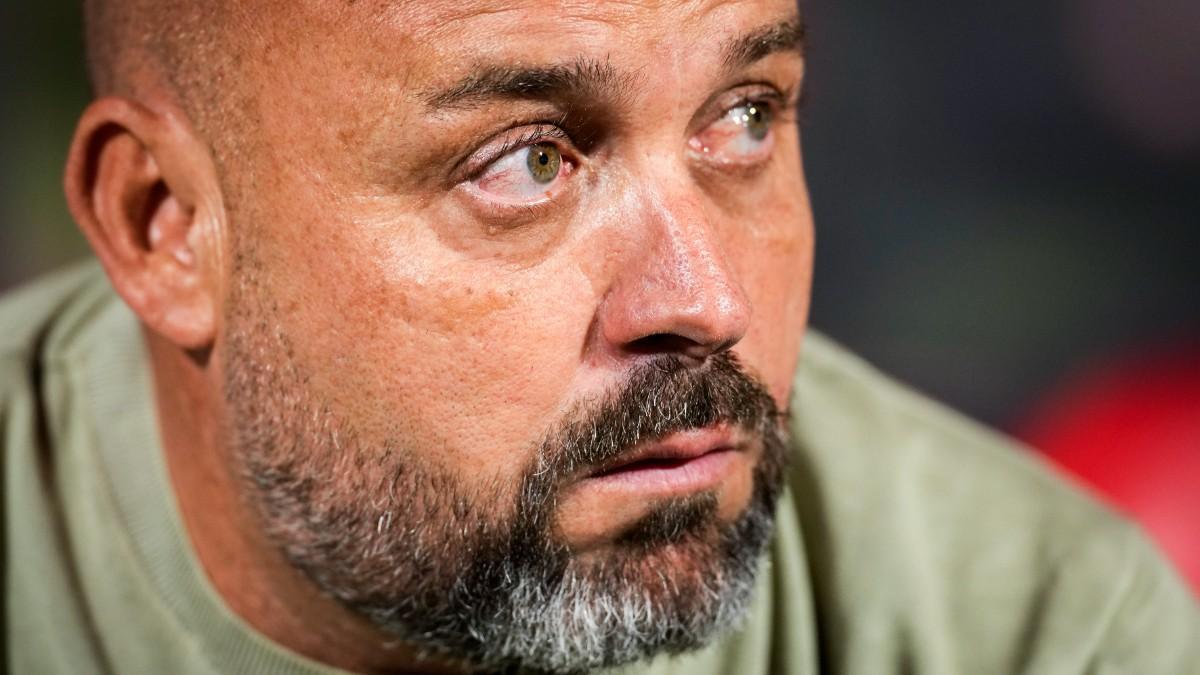 Manolo González, técnico del RCD Espanyol