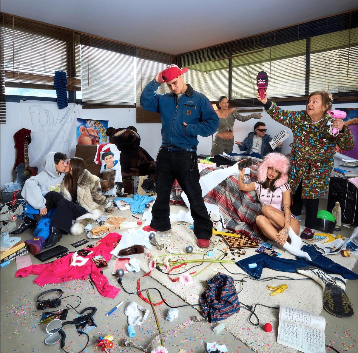 Portada del disco "TDAH", el primer álbum en solitario de Funzo