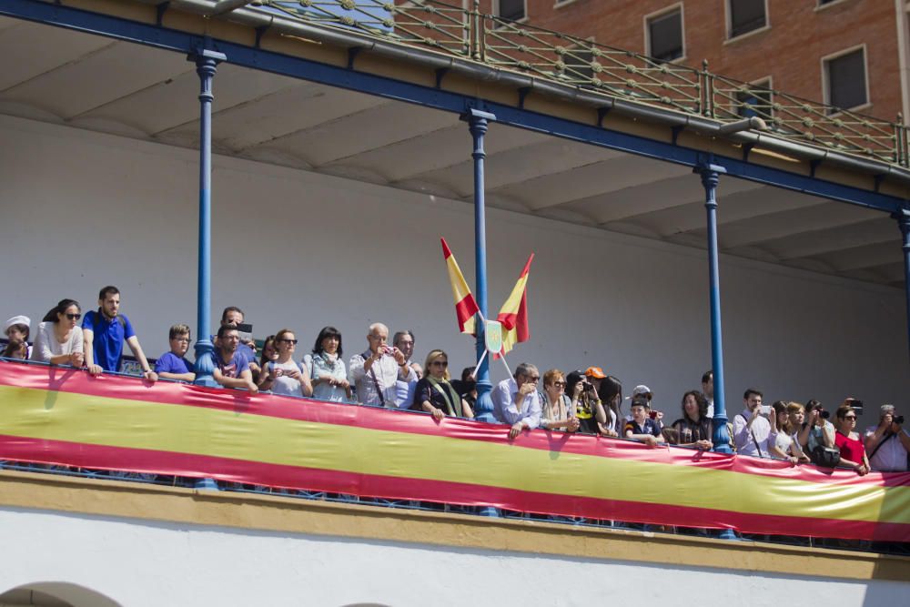 Recreaciones militares de época en el cuartel de la Alameda