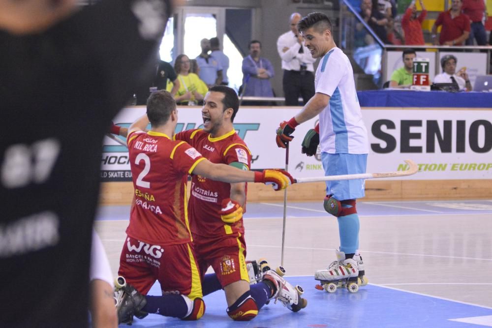 España gana el Europeo de Hockey en A Coruña