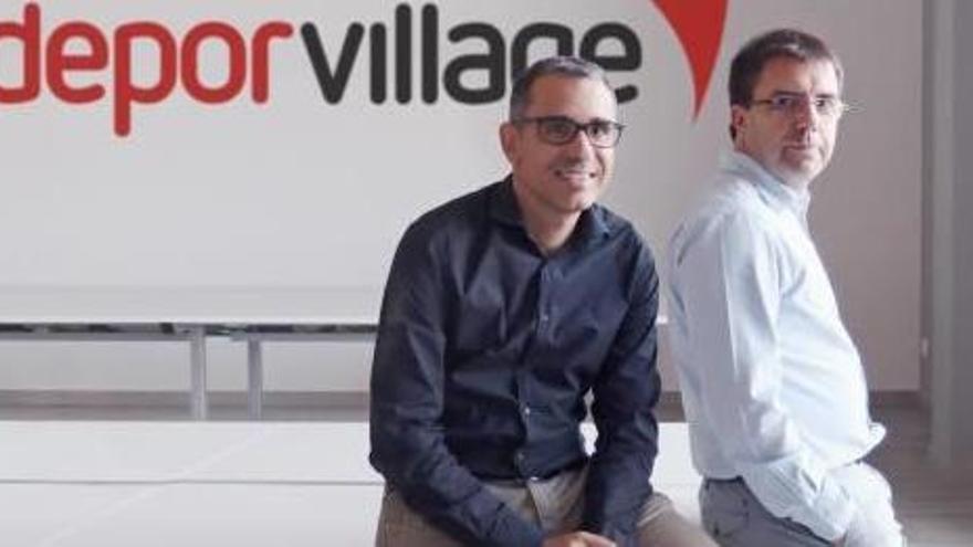 Xavier Pladellorens i Àngel Corcuera, els fundadors de Deporvillage