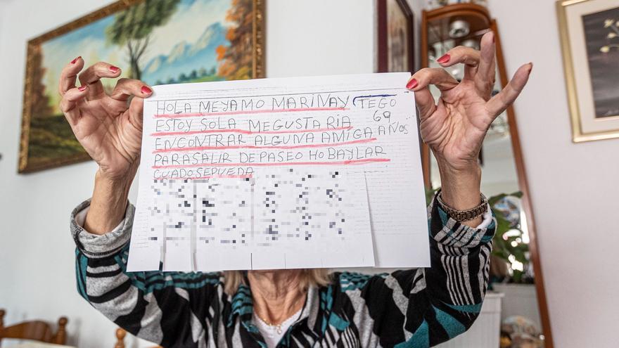 Marina, una mujer de 69 años que busca amigas con las que ir a bailar en Alicante: &quot;Soy muy activa, no me acostumbro a estar en casa sola&quot;