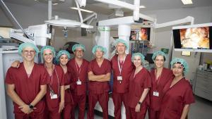 El equipo de trasplantes del Bellvitge