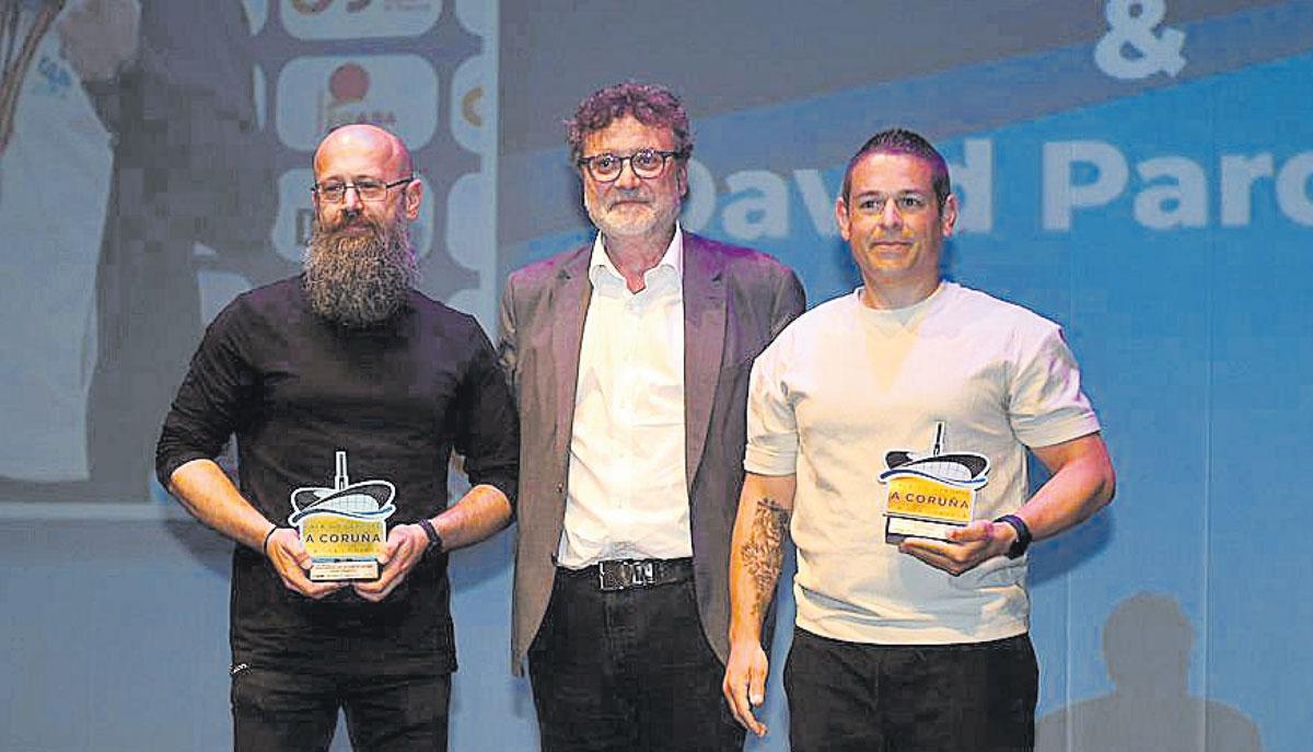 Álex Álvarez y D. Pardavilla, jiu-jitsu: premio de los lectores