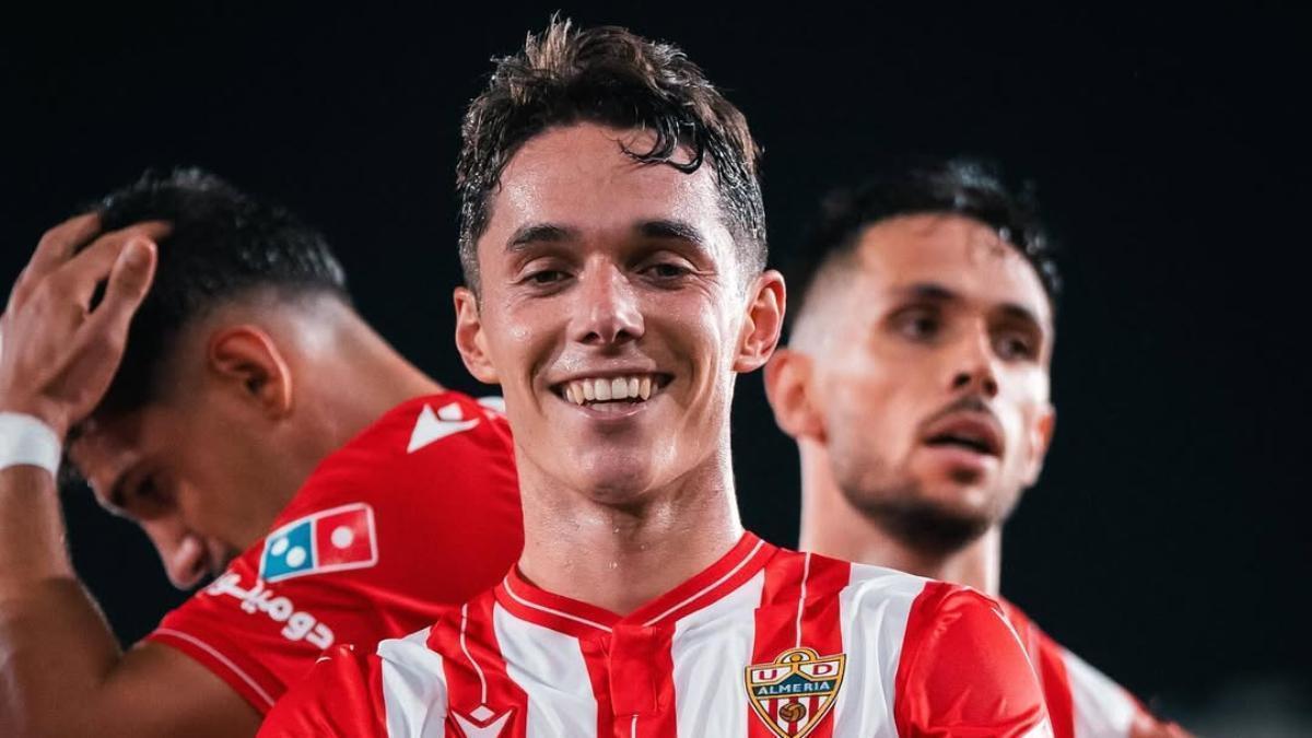 Sergio Arribas, jugador del Almería