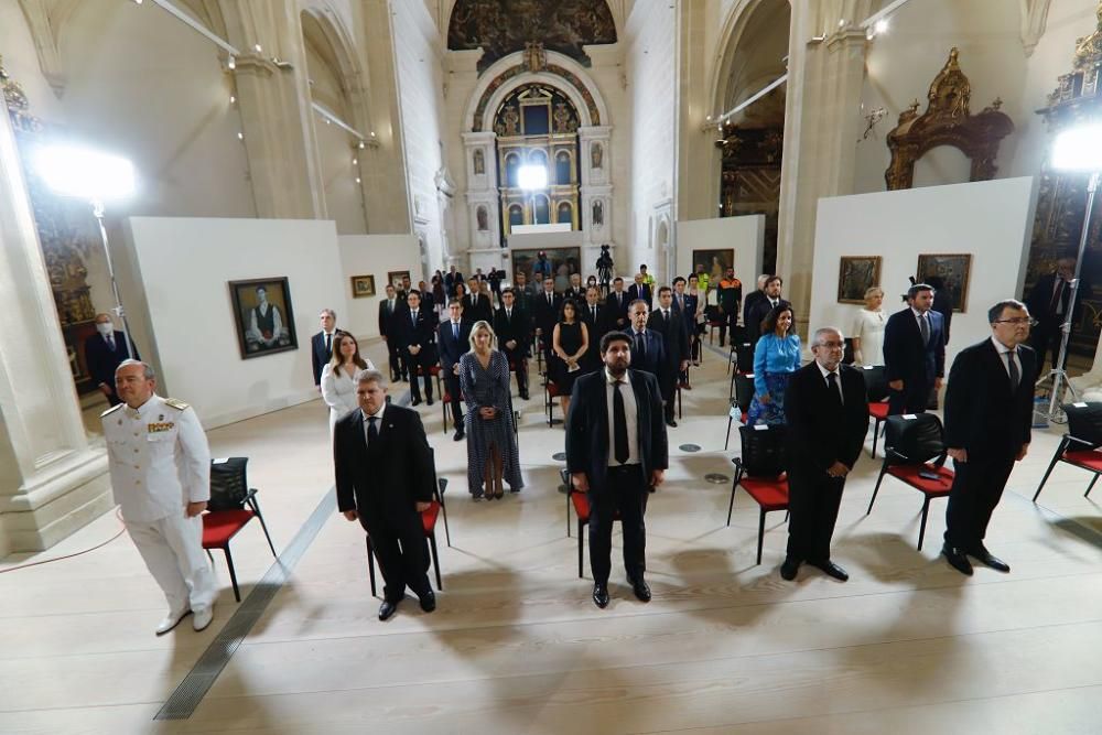 Acto institucional por el Día de la Región de Murcia en la iglesia de San Esteban