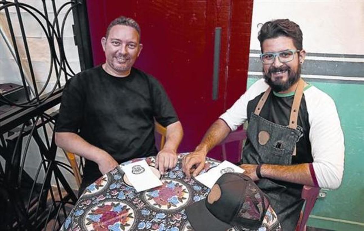Albert Adrià i Paco Méndez, en una taula de Niño Viejo.